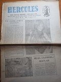 ziarul hercules anul 1,nr. 17 / 1990 - art. statiunea herculane,radu campeanu