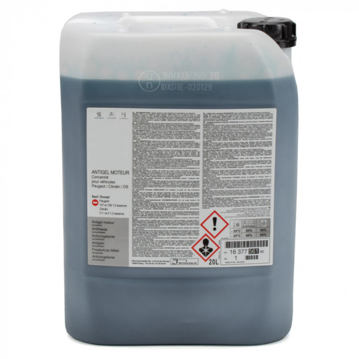 Antigel Concentrat Oe Peugeot / Citroen PRO Glysantin G33 Albastru / Verde 20L 1637756180