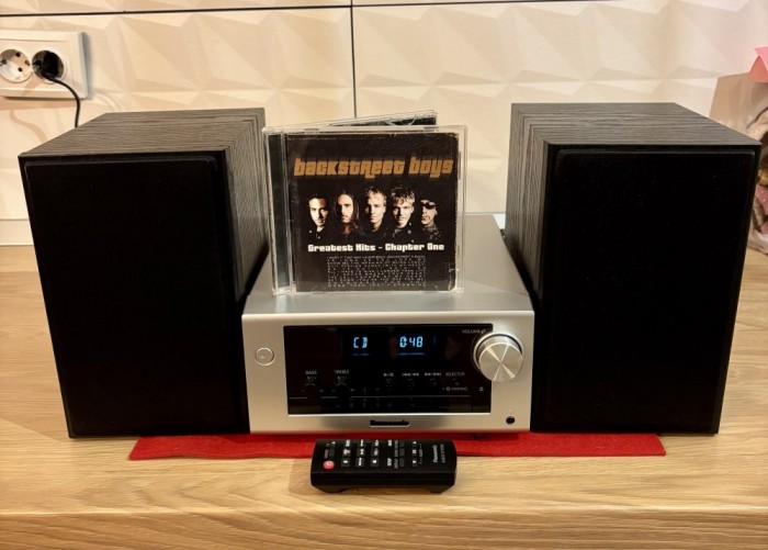 Sistem audio Hi-Fi Panasonic SC-PM700EG-S 80W / Ca NOU