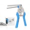 Set cleste pentru legat plasa de sarma, 600 capse tip E, Geko G33210