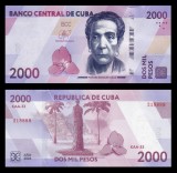 CUBA █ bancnota █ 2000 Pesos █ 2026 █ UNC █ necirculata █