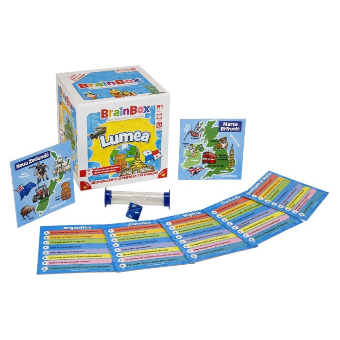 Joc educativ BrainBox &ndash; Lumea, Asmodee &ndash; BLACKFIRE