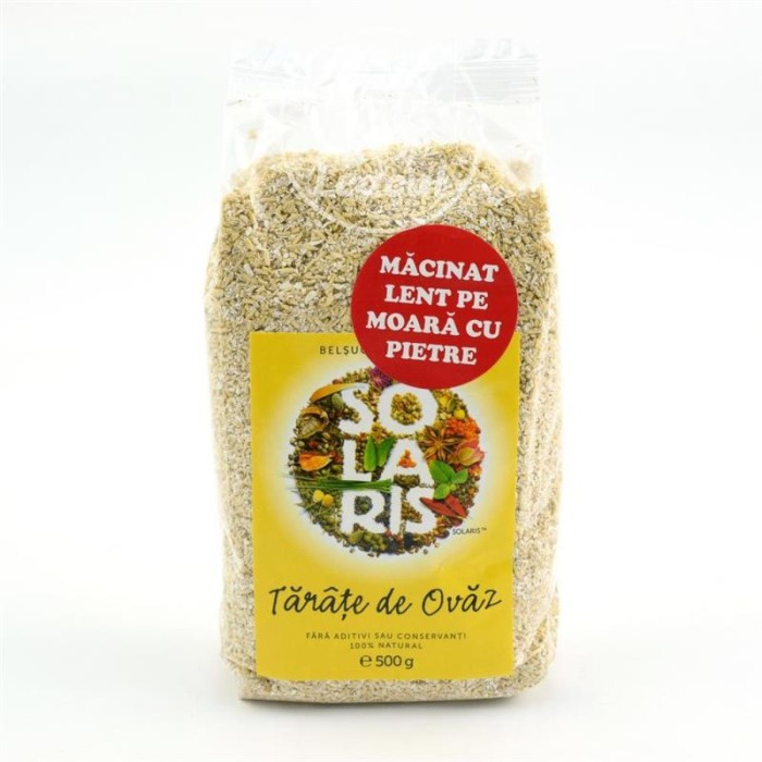 Tarate de Ovaz Solaris 500gr