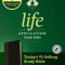 NLT Life Application Study Bible, Third Edition (Red Letter, Leatherlike, Black/Onyx, Indexed)