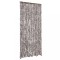 Perdea pentru insecte, maro si alb, 90 x 220 cm, chenille