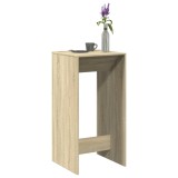 vidaXL Masă bar, stejar sonoma, 51x50x103,5 cm, lemn prelucrat 854420