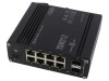 TELTONIKA Switch Ethernet Industrial Administrabil 10 Porturi TSW212 Sina DIN IP30 1Gbps
