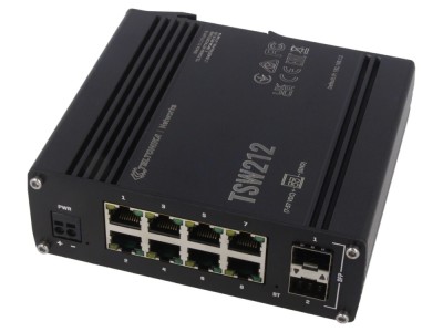 Switch Ethernet administrabil 10 porturi foto