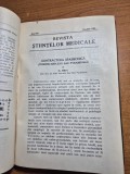 medicina - revista stiintelor medicale - 6 numere colegate - din anii '20