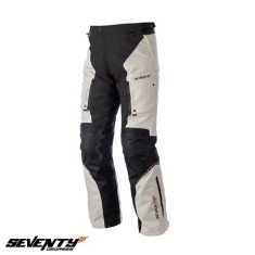 Pantaloni pentru scuter - motocicleta Touring unisex Seventy vara/iarna model SD-PT1 culoare: negru/gri Negru/gri XXS