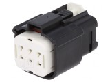 Conector Automotive MX150L Mamă Mufă pe Cablu 6 PIN IP67