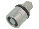 Butuc RITTAL zinc turnat 27mm cod 2465000 pentru &icirc;ncuietoare
