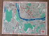 Harta turistica anii 70 Praga