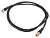 Cablu M12 LUTRONIC 1,5m 60VAC 4A PIN 5 IP67