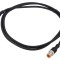 Cablu M12 LUTRONIC 1,5m 60VAC 4A PIN 5 IP67