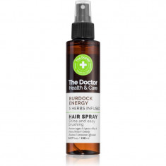 The Doctor Burdock Energy 5 Herbs Infused spray care nu necesita clatire pentru păr 150 ml