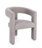Cumpara ieftin Scaun textil gri Arabella 64x56x75 cm