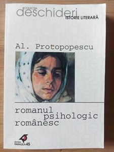 Romanul psihologic romanesc Al.Protopopescu foto