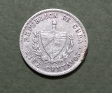 Cuba 10 centavos 1948 argint, America Centrala si de Sud