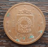 (M991) MONEDA LETONIA - 2 EUROCENT 2014