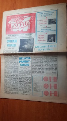 magazin 16 octombrie 1976-calculatorul felix c-256 joaca sah foto