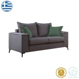 Cumpara ieftin Canapea Verona 2 locuri antracit - perne chiparos 173x93x100cm