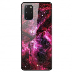 Husa Samsung Galaxy S20 Plus model Glass Pink Galaxy, Antisoc, TPU Hybrid, Viceversa foto