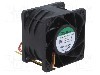 Ventilator 60x60x38mm, 7,7...13,2V DC, SUNON - PF60381BX-1000U-G9H