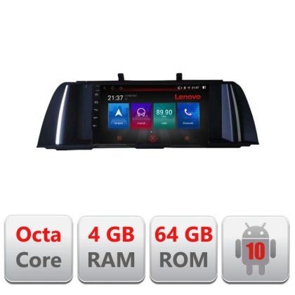 Navigatie Seria 5 F10 2010-2012 CIC Octa Core cu Android Radio Bluetooth Internet GPS WIFI DSP 4+64GB 4G Kit-f10-cic+E CarStore Technology