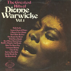 Vinil Dionne Warwicke* – The Greatest Hits Of Dionne Warwicke Vol. 1 (VG)