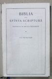 BIBLIA SAU SFANTA SCRIPTURA A VECHIULUI SI NOULUI TESTAMENT , CU TRIMETERI , EDITATA DE RUMANIAN BIBLE , 1992