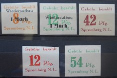 CV2 GERMANIA,POSTA LOCALA, SPREMBERG