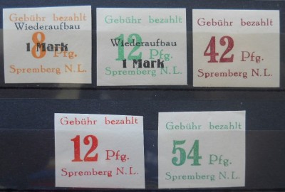 CV2 GERMANIA,POSTA LOCALA, SPREMBERG foto