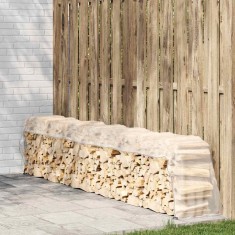 vidaXL Prelata transparenta cu ochiuri 1x6 m polietilena 4018499