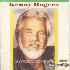 Casetă audio Kenny Rogers - 16 Original World Hits, originală