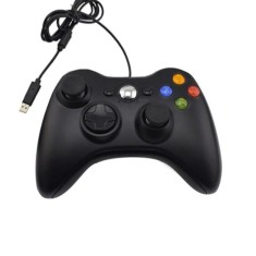 Gamepad, Controler pentru Xbox 360 FOXMAG24&reg;, PC, cablu 2,5 m, Negru