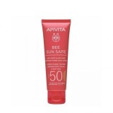 APIVITA Bee Sun Safe Cremă de față colorată anti-pete și anti-&icirc;mbătr&acirc;nire SPF50 Nuanță aurie 50ml