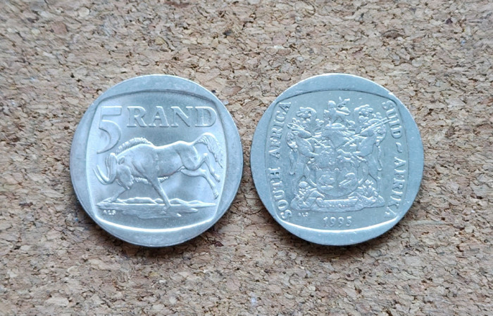 Africa de Sud 5 rand 1995