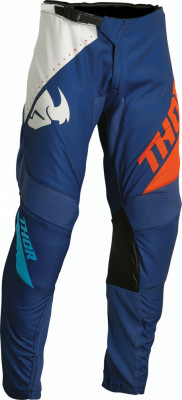 Pantaloni atv/cross copii Thor Sector Edge, culoare bleumarin/rosu, marime 20 Cod Produs: MX_NEW 29032202PE foto