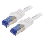 Patch Cord S/FTP Cat6a 2m Alb LSZH, Logilink