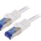 Patch Cord S/FTP Cat6a 2m Alb LSZH