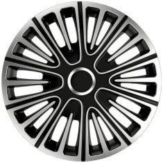 Set capace roata 16 inch Argo Motion Argintiu si Negru AutoDrive ProParts