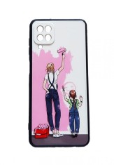 Husa telefon compatibila cu Samsung Galaxy A12, Antisoc, Pictura, HT55