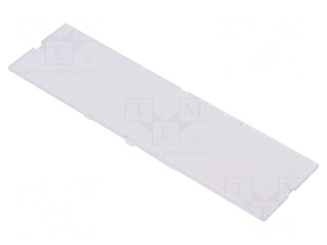 Panou anterior fără cadru cu suport transparent