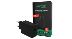 PATONA Premium PD36W Adapter 5V/3A 9V/2A 12V/1.5A 1xUSB-C 1xUSB-A PD3.0 QC3.0