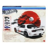 HOT WHEELS SILVER SERIES SET 6 MASINUTE STRAZILE JAPONIEI