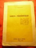 DV Barnoschi - Sarea Pamantului 1942 Prima Editie ,Remus Cioflec , 139pag