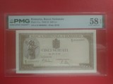 Bancnota 500 lei - UNC - emisiunea 19 IV 1941 - gradata 58 EPQ ( FILIGRAN B.N.R. ORIZONTAL )