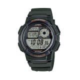 Cumpara ieftin Ceas Barbati Casio Digital AE-1000W-3AVDF Quartz Rezistent Apa 10 ATM Afisaj Ziua Saptamanii Alarma