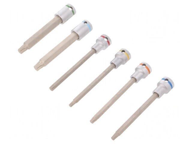 Set chei tubulară oțel crom-vanadium 3/8 Zyklop